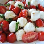 Cherry Tomato and Mozzarella Salad