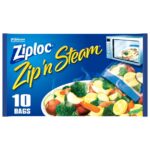 Ziploc Zip ‘n Steam Bags