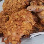 Oven Fried Corn Flakes Chicken